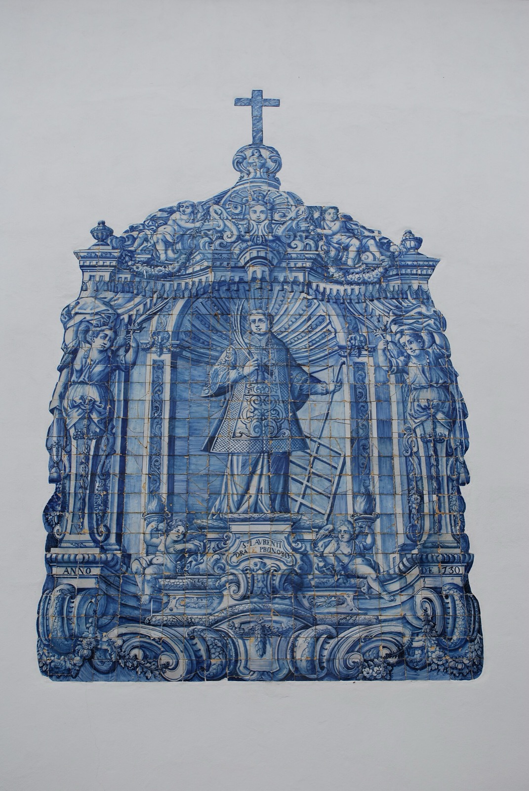 Azulejaria da Igreja de S&atilde;o Louren&ccedil;o, Almancil
